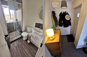 Shower Room and Hallway- click for photo gallery